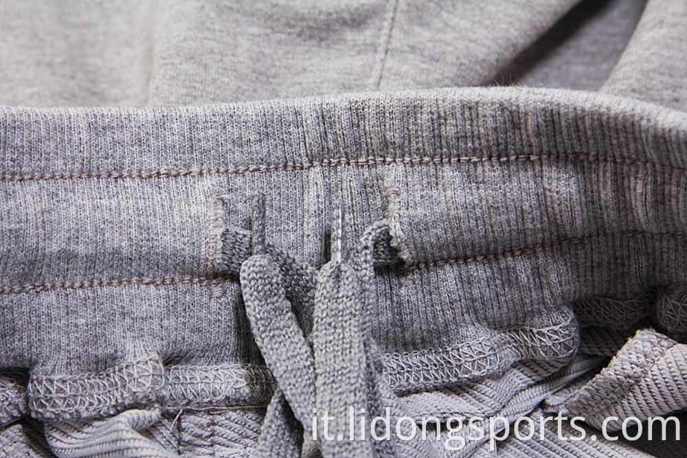 Pantaloni di cotone a buon mercato personalizzati pantaloni da maschi da uomo tracce di sede a sedere rapida